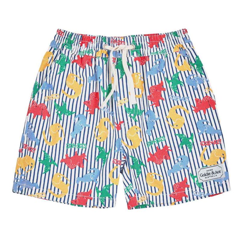 Goldie + Ace Dino Print Classic Shorts 3-5Y image number 0